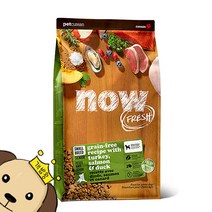 나우 그레인프리 스몰브리드 시니어사료, 9.98kg, 1개