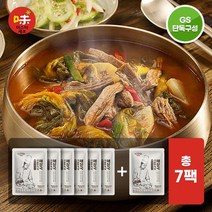 미스타셰프 사골우거지해장국 600g 6+1, 미스타셰프/사골우거지해장국 7팩