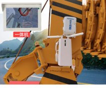 크레인 붐대 무선 카메라 모니터 타워크레인 기중기, 윈치가 있는 진정한 초고화질 올인원