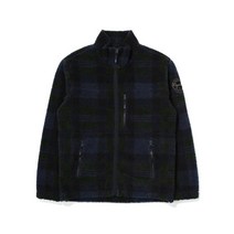 K2 비숑(BICHON) 체크 플리스 (ECO)_Navy KMU23160N4