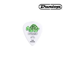 던롭 피크 기타피크 웨지 그린 0.88mm 424R.88 Wedge Green Dunlop Pick, 단품