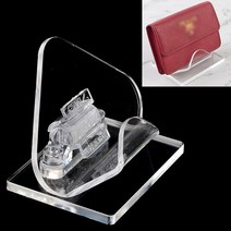 아크릴 상품 진열대 제품 판매 물품 전시대 각도조절 거치대 8 x 6 cm