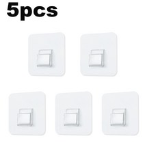 10PC 가구 투명한 강한 자기 접착 성 문 벽 걸이 흡입 무거운 의무 선반 흡입 컵 부엌 목욕탕 걸이 걸이, 하나, A