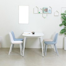 디케 넛츠 반타원형 1000 세라믹 2인용 식탁세트(의자2), 블랙/그레이, 넛츠그레이2