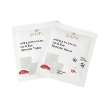 일회용 립앤아이 리무버 티슈 패드 3ml 2시트 1개