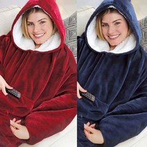 빅사이즈 대형후드 담요 방콕후드담요 극세사 입는담요 집순이담요 블랭킷 캠핑