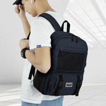 에이치플러스몰 학생가방 남여공용 커플백 메쉬 백팩 앞포켓 캐주얼