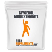 해외 BulkSupplements Glycerol Monostearate 500g, 5개