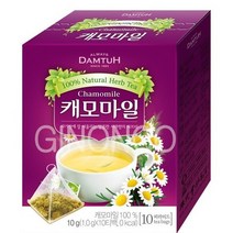 담터 캐모마일 삼각티백, 50개, 1g