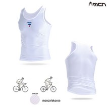 MCN 블루마린 K메쉬 민소매 이너웨어 자전거의류