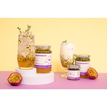 패션후르츠청 백향과 대용량 파우치 수제청 과일청 답례품 선물세트, 1kg 대용량 파우치