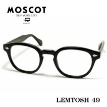 MOSCOT 모스코토 LEMTOSH 렘토슈 안경 크기 49 블랙