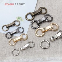 짱패브릭 오링연결고리(여밈고리), 소 블랙실버