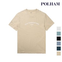 폴햄 [폴햄] 남여공용 면 그래픽 반팔 티셔츠_PHA2TR3890
