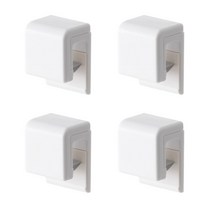 라라우 2+2 3M 무타공 치약꽂이 4개 클립형 튜브형 홀더