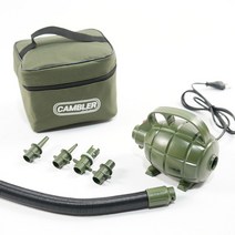 캠블러 수류탄 펌프 600W 전동 에어 매트 충전