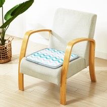 더안 3D 에어매쉬 쿨매트 풍기인견 여름이불 할인전, 03_더안 에어매쉬 1인용 통풍 쿨방석 45X45 지그재그