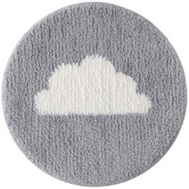 일본직발송 4. 앤앤이(NE) 모티브 체어패드 Cloud NOK -056 -CL B07QZQSZRV, 클라우드_One Color, One Color