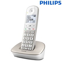 필립스 디지털 빅버튼 무선 전화기 XL490), 단품