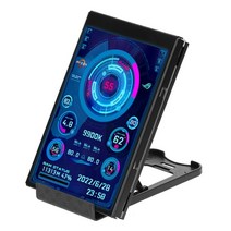 미니 itx 케이스 용 컴퓨터 모니터 3 55 인치 ips type c 보조 스크린, 3.5인치 유형 1
