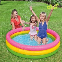 오키오 유아 미니 원형 에어풀장 57412