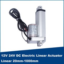 엑츄에이터 리니어 액추에이터 12V 24V DC 선형 액추에이터 20mm-1000mm 스트로크 창 오프너 전기 모터 10, 05 12V 700N 15mm s_03 50mm