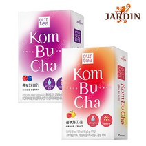 쟈뎅 아워티 콤부차 자몽 10T + 베리 10T (총 20T)