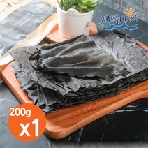 완도산 사각 건다시마 200g x 1봉 특품 자연건조 금일도 KED2001, 단품
