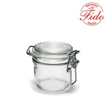이태리 피도 유리병 투명 200ml 유리밀폐용기 잼병, 1개