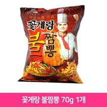 빙그레 꽃게랑 불짬뽕 70g 1개 아이 사무실 간식 과, K상품상품선택KK