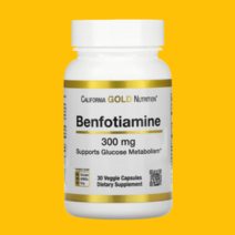 캘리포니아골드뉴트리션 벤포티아민 300mg 류신 120mg 30캡슐