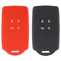 더조은셀러 스마트키 실리콘 케이스 키홀더 key 31, 블랙