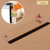 pc모니터 자석달린 메모보드 업무용 메모판 사무용 메모홀더 업무체크 노티스 메모지부착 카피홀더 메모꽂이 메모보드 자석모니터보드, 좌측용