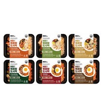 허닭 닭가슴살 볶음밥 도시락 6종 6팩, 250g