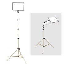 스피곳 플렉시블 암 조명 카메라 마이크 룩스패드 자유변형 스탠드 장착, 260mm플렉시블 암 + 1m스탠드