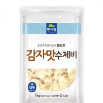 감자맛수제비 면사랑 1KG/PAC, 단품, 단품