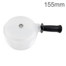 목공집진기 소형 집진기 155mm 180mm 2 크기 전기 드릴 먼지 커버 그릇 로터리 드릴링 핸들 충격 해머, 02 Size 155mm