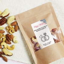 견과류답례품 프리미엄 BIG5 믹스넛 90g (봉투형) 회사단체선물 돌 결혼답례품 어린이집선물 개업 조문 학원 답례품, 1개