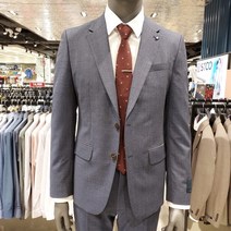 STCO MARLANE 울 블루스몰패턴 슬림핏 수트 SSJQA73SAN