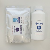 농사친구 무름병 노균병 흰가루병 약 플러스에이비 세트 500g + 1L 친환경 소독제 고추 사과, 플러스 에이 단품