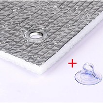 파라필름 알루미늄 호일 차광 자외선 차양 사무실 유리 절연 방 창 단열 코튼 태양 보호, 은, 40x100cm 40x100cm