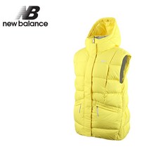 뉴발란스 여성 루즈핏 조끼 다운 NBNP84W102 YELLOW 옐로우