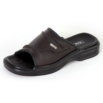 GAG 알바운스 소가죽 남성용 쿠션 슬리퍼 직장인 선생님 사무실슬리퍼