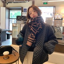 쇼매인 오버핏 빅사이즈 퀼팅 퍼프 패딩 자켓 누빔 루즈핏 여성 패딩