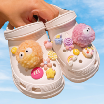 리리아트 파스텔 먼지 뽀글이 털뭉치 폼폼이 파츠 세트 14p