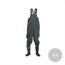 싸파 낚시 가슴장화 카키 갯벌 해루질 장화 점푸스트, 240