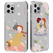 TR 빨강머리앤 봄날의앤 투명젤리 폰 케이스 커버 갤럭시 노트 20 10 9 8 S22 S22+ S21 울트라 플러스 S20 S10 5g S9 S8 케이스