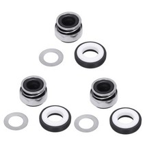 메카니컬씰 순환펌프 3X 12Mm 코일 스프링 고무 벨로우 펌프 기계적 밀봉 301-12, 01 빨간