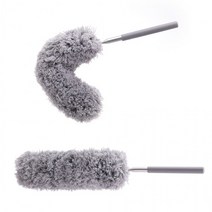 먼지제거 키다리 길이조절 추천 먼지흡착 먼지떨이 거미줄 인기템 먼지떨이 정전기 먼지털이 청소용품 미세먼지, 키다리먼지떨이(소형4090cm)