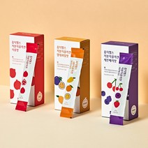 옵티헬스 저분자콜라겐 젤리 3종(석류/세븐베리/열대과일) 300달톤 초저분자 고함량, 석류맛, 6박스(60포)